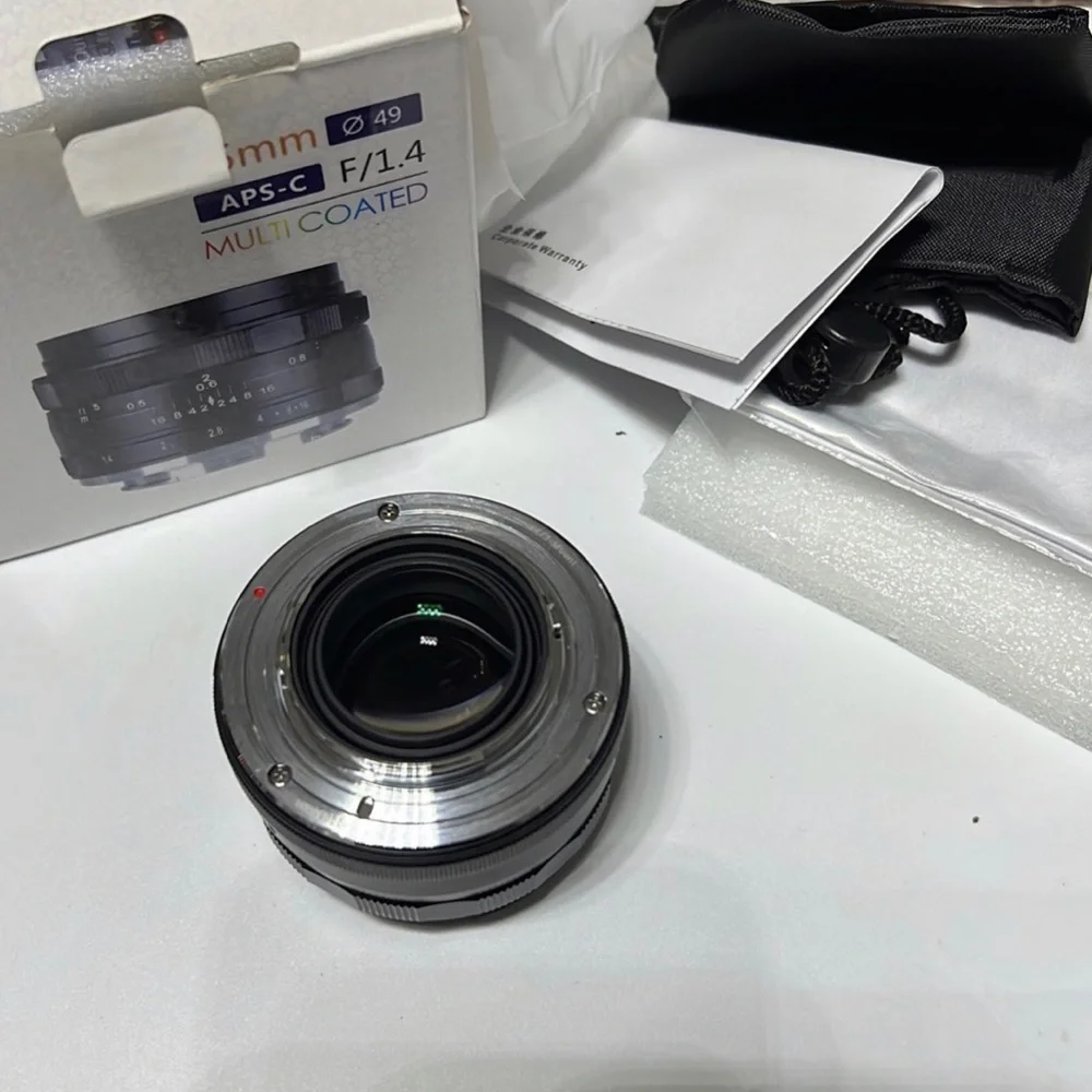 Meike 35mm APS-C F/1.4 For Mirrorless Camera For MFT-mount
